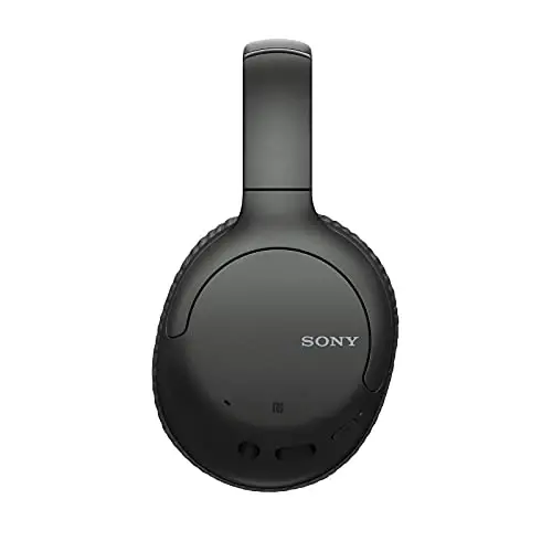Sony Shovqinni to'xtatuvchi quloqchinlar WHCH710N: Simsiz Bluetooth quloqchinlar, mikrofonli, telefon qo'ng'iroqlari va Alexa ovozli boshqaruv uchun, qora - 5