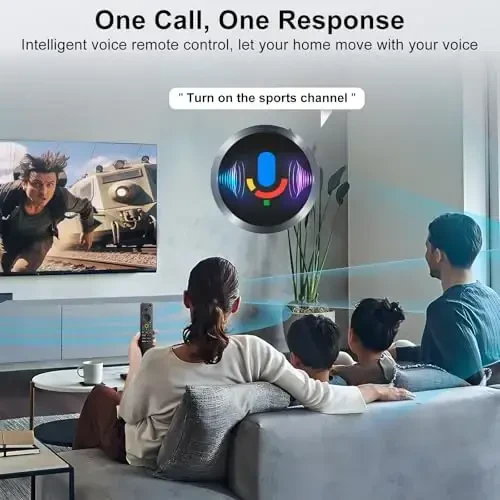 for Sony-TV-Remote-Control, Replacement for Sony Bravia TV Remote for All Smart LED OLED Series TVs with Voice Function - 2