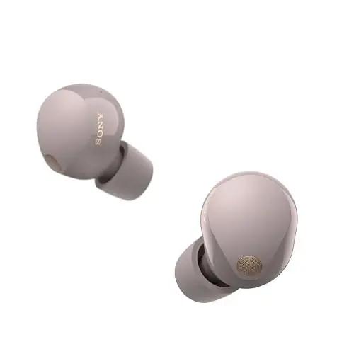Sony WF-1000XM5 The Best Truly Wireless Noise Cancelling Earbuds Headphones, Bluetooth WF XM5 Earbuds with Alexa Built-in, Smoky Pink - 1
