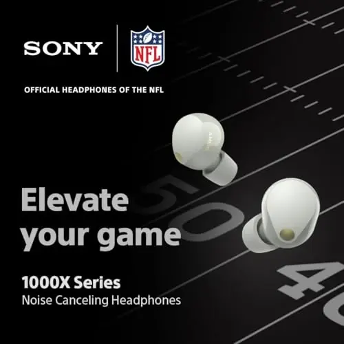 Sony WF-1000XM5 Лучшие Беспроводные Bluetooth Наушники с Шумоподавлением, Встроенным Alexa, Черный - SONY