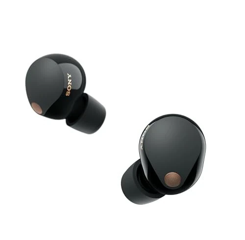 Sony WF-1000XM5 The Best Truly Wireless Bluetooth Noise Canceling Earbuds Headphones with Alexa Built in, Black 