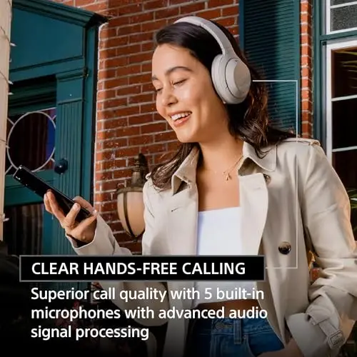 Sony WH-1000XM4 Wireless Premium Noise Canceling Overhead Headphones with Mic for Phone-Call and Alexa Voice Control, Midnight Blue WH1000XM4 - SONY (1)