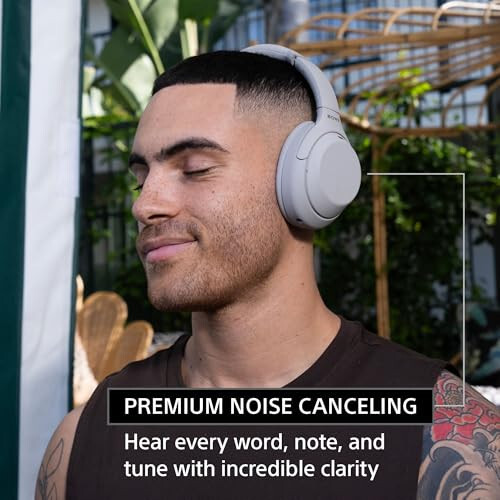Sony WH-1000XM4 Simsiz Premium Shovqinni Be'kor Qiluvchi Bosh Üstki Quloqchalar, Telefon Suhbatlari va Alexa Ovozli Boshqarish uchun Mikrofonli, Qora WH1000XM4 - 3