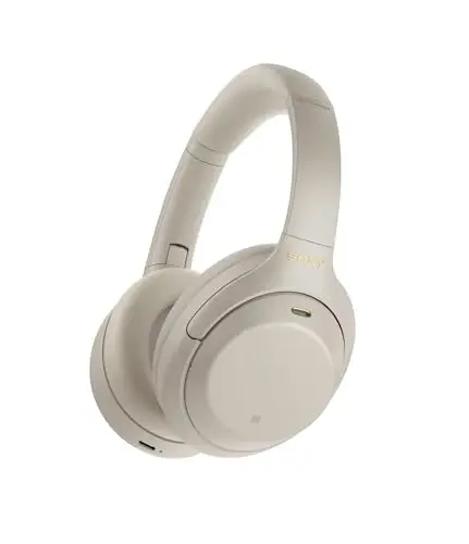 Sony WH-1000XM4 Simsiz Premium Tovushni Bekor Qiluvchi Mikrofonli Quloqchinlar Telefon Qo'ng'irog'i va Alexa Ovozli Boshqaruvi, Kumush WH1000XM4 - 1