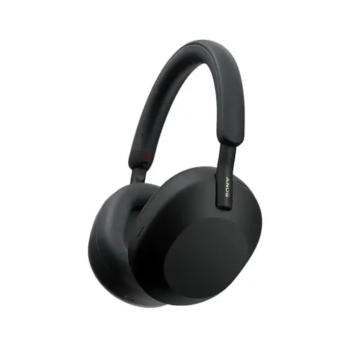 Sony WH-1000XM5 Avtomatik Shovqinni Becoredigan Optimizator, Kristalday Toza Qo'lsiz Qo'ng'iroq va Alexa Ovozli Boshqaruv bilan Eng Yaxshi Simsiz Shovqinni Becoredigan Quloqchinlar, Qora - 5
