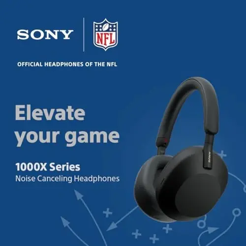 Sony WH-1000XM5 Avtomatik Shovqinni Becoredigan Optimizator, Kristalday Toza Qo'lsiz Qo'ng'iroq va Alexa Ovozli Boshqaruv bilan Eng Yaxshi Simsiz Shovqinni Becoredigan Quloqchinlar, Qora - 6