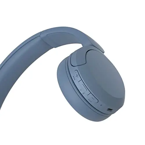 Sony WH-CH520 Wireless Headphones Bluetooth On-Ear Headset with Microphone, Blue New - 6