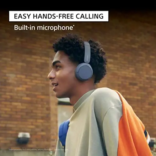 Sony WH-CH520 simsiz quloqchinlar Bluetooth mikrofonli quloqchin, ko'k yangi - 4