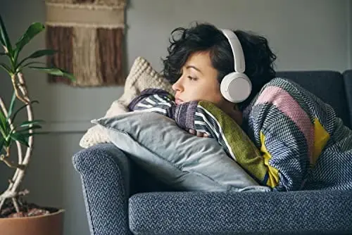 Sony WH-CH520 simsiz quloqchinlar Bluetooth mikrofonli quloqchin va tez zaryadlash bilan 50 soatgacha batareya quvvati, oq - 2