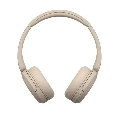 Sony WH-CH520 simsiz quloqchinlar Bluetooth On-Ear гарнитура микрофон ва 50 соатгача батарея қуввати билан, тез зарядлаш, Капучино - 6