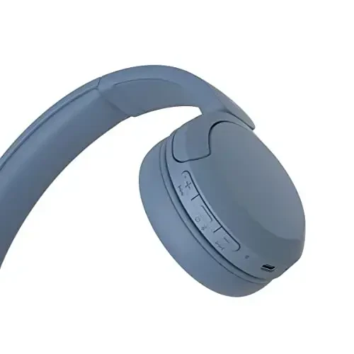 Sony WH-CH520 Wireless Headphones Bluetooth On-Ear Headset with Microphone, Blue New - 6