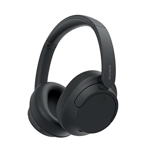 Sony WH-CH720N Shovqinni bekor qiluvchi simsiz quloqchinlar Bluetooth orqali quloq usti quloqchinlar mikrofon va o'rnatilgan Alexa bilan, qora yangi - 1