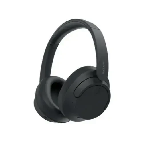 Sony WH-CH720NB shovqinni bekor qiluvchi simsiz Bluetooth naushniklari - O‘rnatilgan mikrofon - 35 soatgacha batareya quvvati va tez zaryadlash - Mat qora - 4