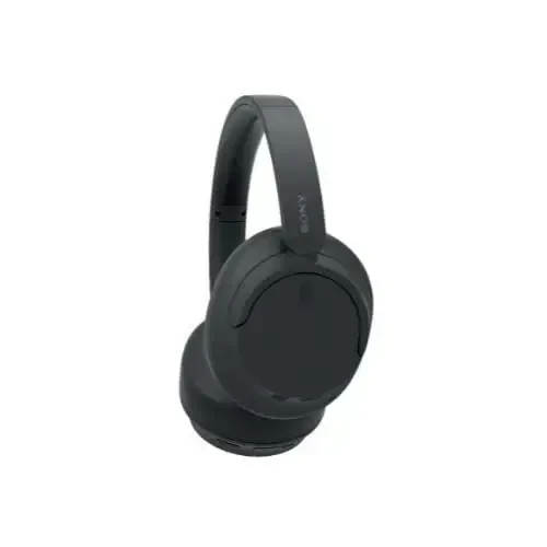 Sony WH-CH720NB shovqinni bekor qiluvchi simsiz Bluetooth naushniklari - O‘rnatilgan mikrofon - 35 soatgacha batareya quvvati va tez zaryadlash - Mat qora - 5