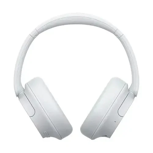 Sony WH-CH720NW Noise Canceling Wireless Bluetooth Headphones - Built-in Microphone - up to 35 Hours Battery Life and Quick Charge - Matte White - SONY (1)