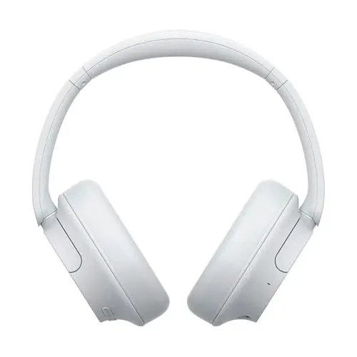 Sony WH-CH720NW Shovqinni Bekor Qiluvchi Simsiz Bluetooth Quloqchinlar - O'rnatilgan Mikrofon - 35 soatgacha Batareya Umri va Tez Zaryadlash - Matli Oq - 2