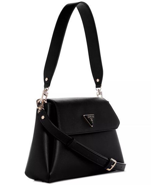 Sora Girlfriend Flap Shoulder Bag Black - 5