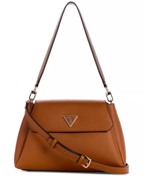 Sora Girlfriend Flap Shoulder Bag Cognac - 1