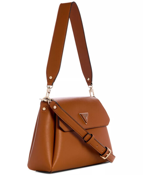 Sora Girlfriend Flap Shoulder Bag Cognac - 5