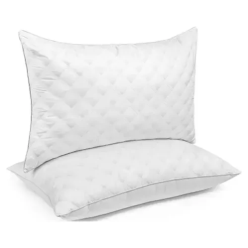 SORMAG Bed Pillows for Side Sleepers, Queen Size, Set of 2 - 1