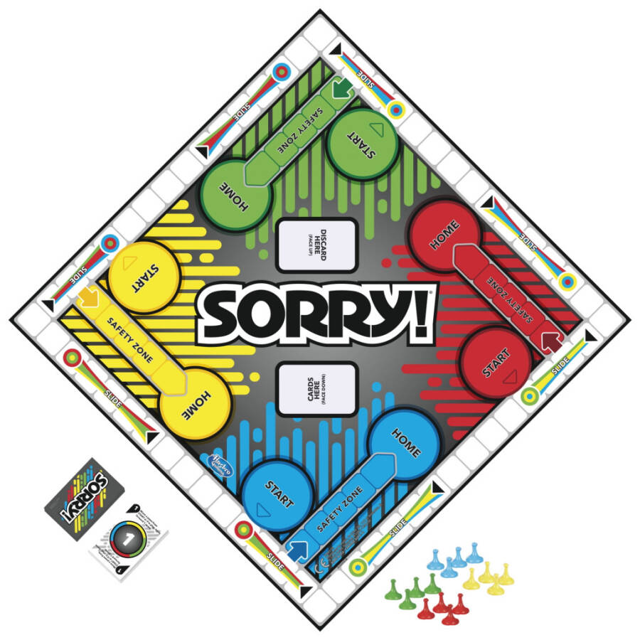 Sorry! Kids Board Game, Family Board Games for Kids, 2 to 4 Players, Ages 6+ - 2
