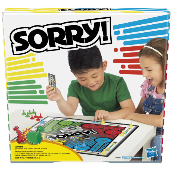 Sorry! Kids Board Game, Family Board Games for Kids, 2 to 4 Players, Ages 6+ - 4