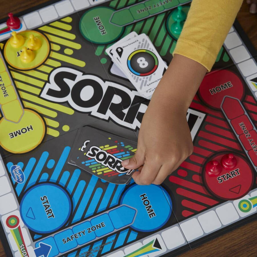 Sorry! Kids Board Game, Family Board Games for Kids, 2 to 4 Players, Ages 6+ - 5