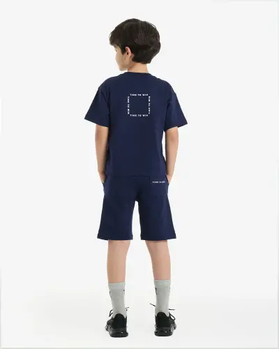 Şort 7SABER Urban Motion - KOYU MAVİ 