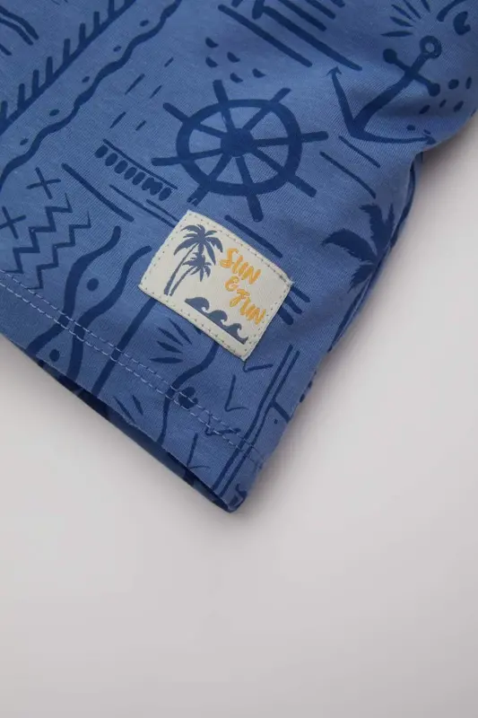 Шорты для мальчика с пальмовым принтом C9373A524SM - 2