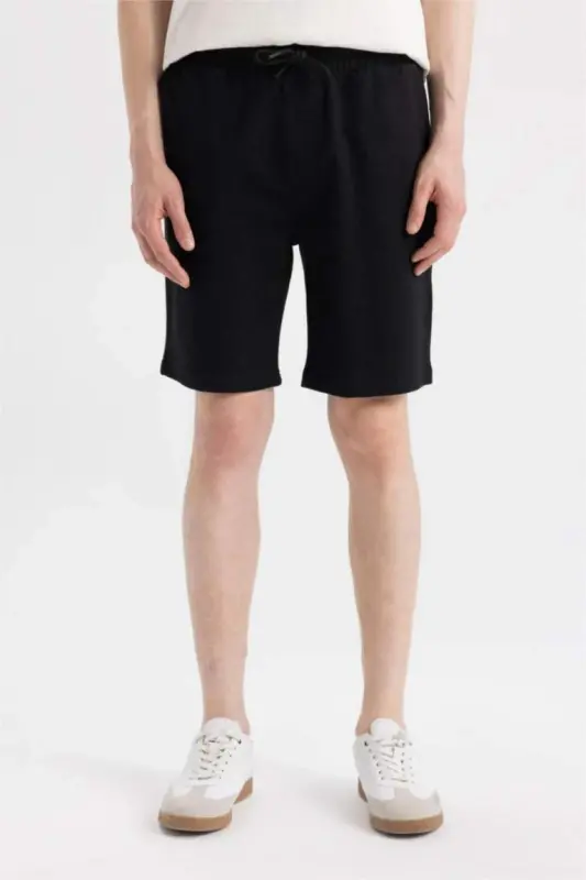 Шорты Slim Fit Basic Черные - 1