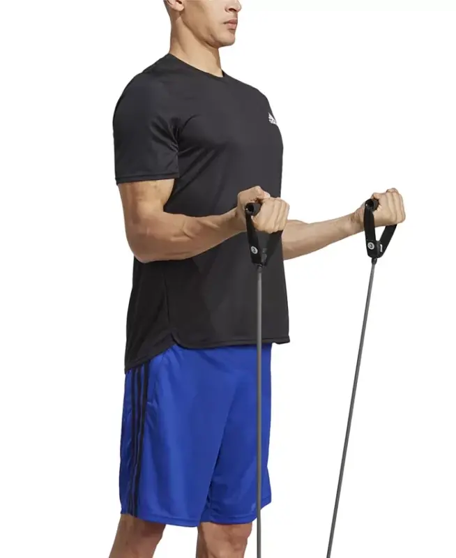 Шорты тренировочные мужские adidas Essentials Classic-Fit AEROREADY 3-Stripes 10