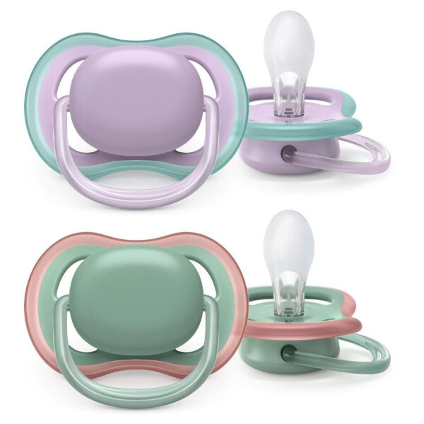 Соска Philips Avent Ultra Air для девочек 6-18 месяцев, 2 шт., SCF085/16 - 4