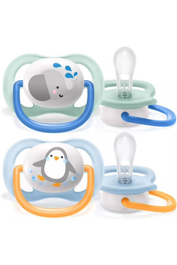 Соска-пустышка Philips Avent Ultra Air Animals (2 шт.), 0-6 месяцев, для мальчиков - 5