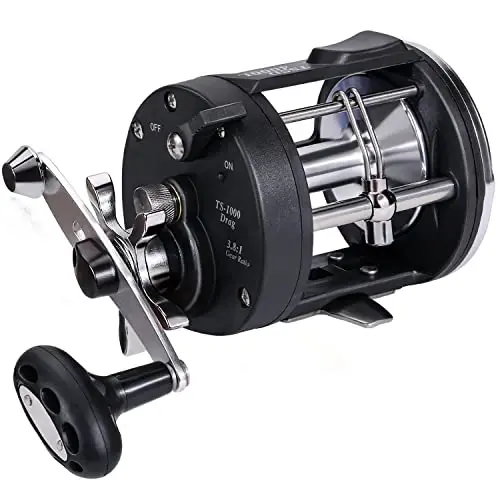 Sougayilang Trolling Reel, Level Wind Fishing Reel, Conventional Reel for Salmon and Catfish - SOUGAYILANG (1)