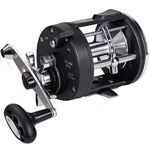 Sougayilang Trolling Reel, Level Wind Fishing Reel, Conventional Reel for Salmon and Catfish - Sougayilang (1)