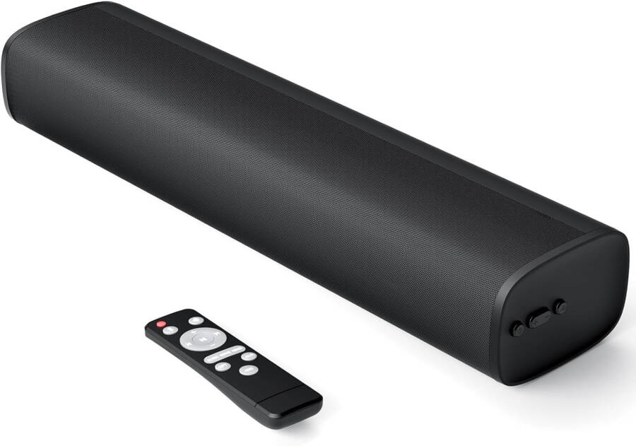 Sound Bar, aqlli televizor uchun Sound Barlar Bluetooth 5.0 Soundbar 50W 17Inch Kichik Soundbarlar ARC/Optik/AUX Ulanish, Uy teatri audiosi uchun Soundbar atrof ovoz barlari - 1