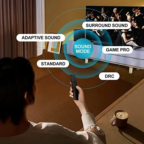 Soundbar Remote for Samsung Sound Bar Home Theater Audio Surround Sound Speaker System (AH59-02767A) - 4