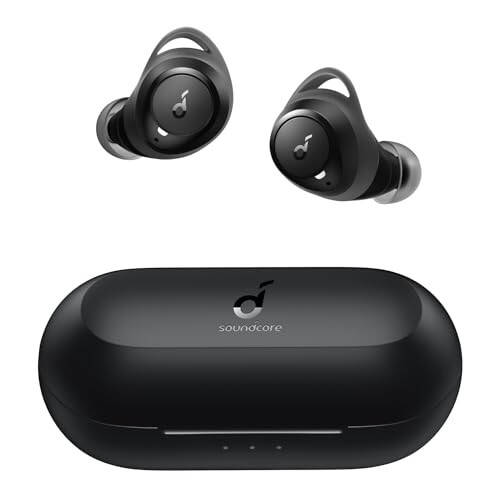 Soundcore by Anker Life A1 True Wireless Earbuds, Powerful Customized Sound, 40H Playtime, Wireless Charging, USB-C Fast Charge, IPX7 Waterproof, Button Control, Bluetooth Earbuds, Commute, Sports - 1