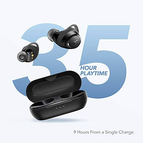Soundcore by Anker Life A1 True Wireless Earbuds, Powerful Customized Sound, 40H Playtime, Wireless Charging, USB-C Fast Charge, IPX7 Waterproof, Button Control, Bluetooth Earbuds, Commute, Sports - 4