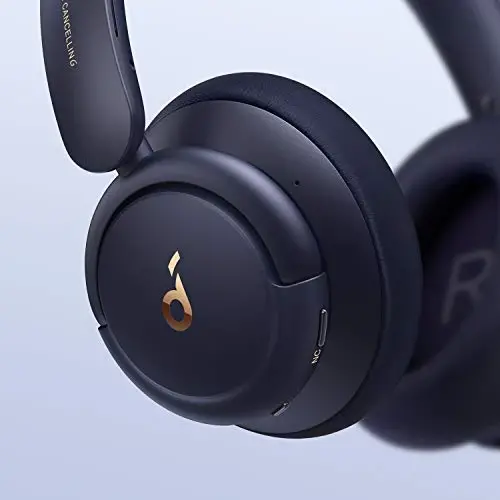 soundcore Life Q30 by Anker, Hybrid Active Noise Cancelling Headphones with Multiple Modes, Hi-Res Sound, Custom EQ via App, 50H Playtime, Comfortable Fit, Bluetooth, Multipoint Connection - 3