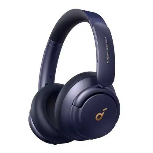 Soundcore Anker Life Q30 Hybrid Active Noise Cancelling Bluetooth Headphones, Blue - 2