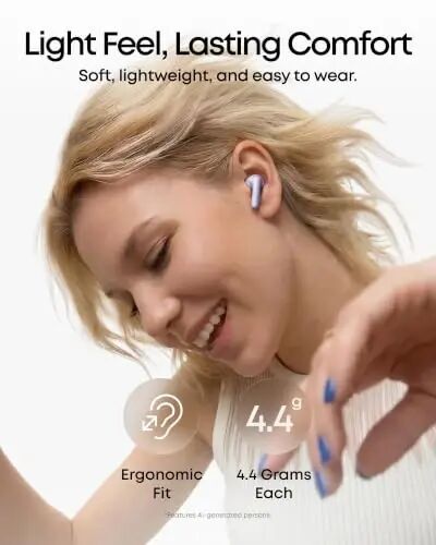 Soundcore Anker P42i Wireless Earbuds with Adaptive ANC for Daily Noise | Natural Mode for Concerts & Live Events, Hi-Res Audio with LDAC, 56H playtime, AI Clear Calls, Wireless Charging, IP55 - 5