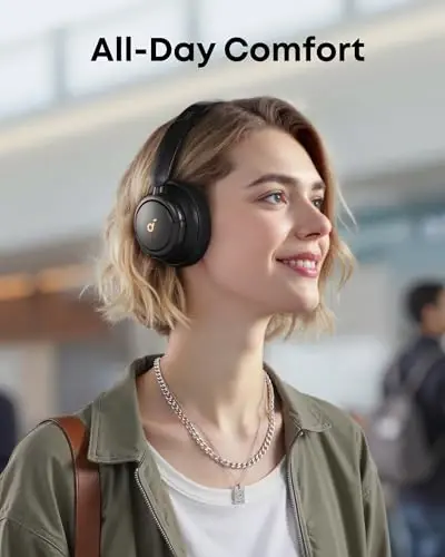 Soundcore by Anker Life Q30 Hybrid Faol Shovqinni To'xtatish Quloqchinlari, Ko'p Rejimlar, Yuqori Sifatli Ovoz, Ilova Orqali Sozlanadigan EQ, 40 soat O'ynash Vaqti, Qulay Moslashuv, Bluetooth, Ko'p Nuqta Ulanshi - 5