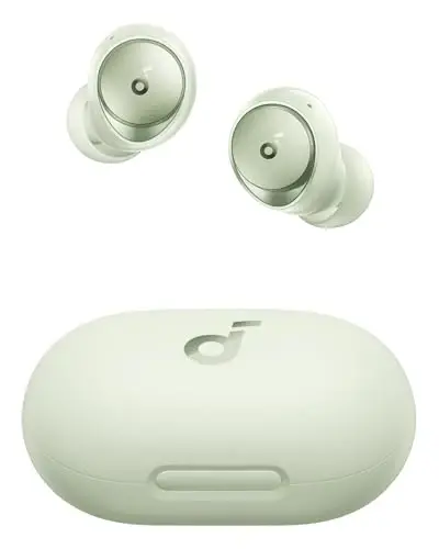 Soundcore by Anker Space A40 Auto-Adjustable Active Noise Cancelling Wireless Earbuds, Reduce Noise by Up to 98%, 50H Playtime, Hi-Res Sound, Comfortable Fit, App Customization, Wireless Charge - 1