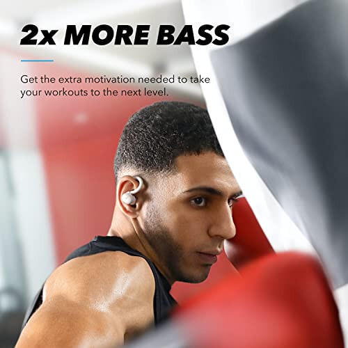 Soundcore by Anker Sport X10 True Wireless Bluetooth Sport Earbuds, Rotatable Over-Ear Hooks for Ultimate Comfort and Secure Fit, Deep Bass, IPX7 Waterproof, Sweatproof, Fast Charge, App, Gym, Running - 5