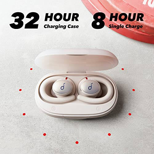 Soundcore by Anker Sport X10 True Wireless Bluetooth Sport Earbuds, Rotatable Over-Ear Hooks for Ultimate Comfort and Secure Fit, Deep Bass, IPX7 Waterproof, Sweatproof, Fast Charge, App, Gym, Running - 6