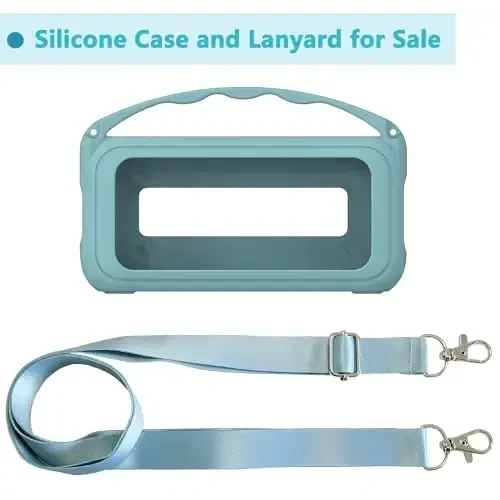 RAWECUD Silicone Cover Case for Soundcore Motion 300 Wireless Hi-Res Portable Speaker, Protective Holder Skin for Motion 300 Speaker Case Accessories (Blue) - RAWECUD (1)