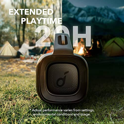 Soundcore Motion Boom Plus IP67 Portable Speaker, 80W Stereo Sound, Custom EQ & BassUp, Built-in Power Bank, Waterproof Bluetooth Speaker for Camping, Beach, and Backyard - 3