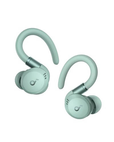 Soundcore Sport X20 by Anker, True-Wireless Workout Earbuds, Rotatable and Extendable Ear Hooks, Noise Cancelling, Deep Bass, IP68 Waterproof, Sweatproof, Dustproof, 48H Play, Sport Earbuds for Gym - 2