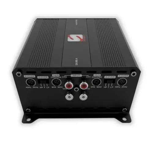 Soundfy 4-Channel Digital Car Audio Amplifier, Compact Class D Multi-Channel Amp with Crossover & MOSFET Power Supply, Full-Range Sound Quality (800 Watt) - SOUNDFY (1)